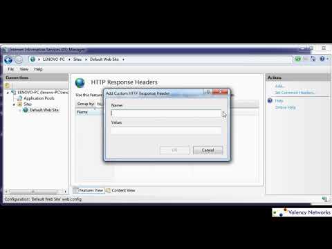 How To Set X-Frame-Options HTTP Header for IIS