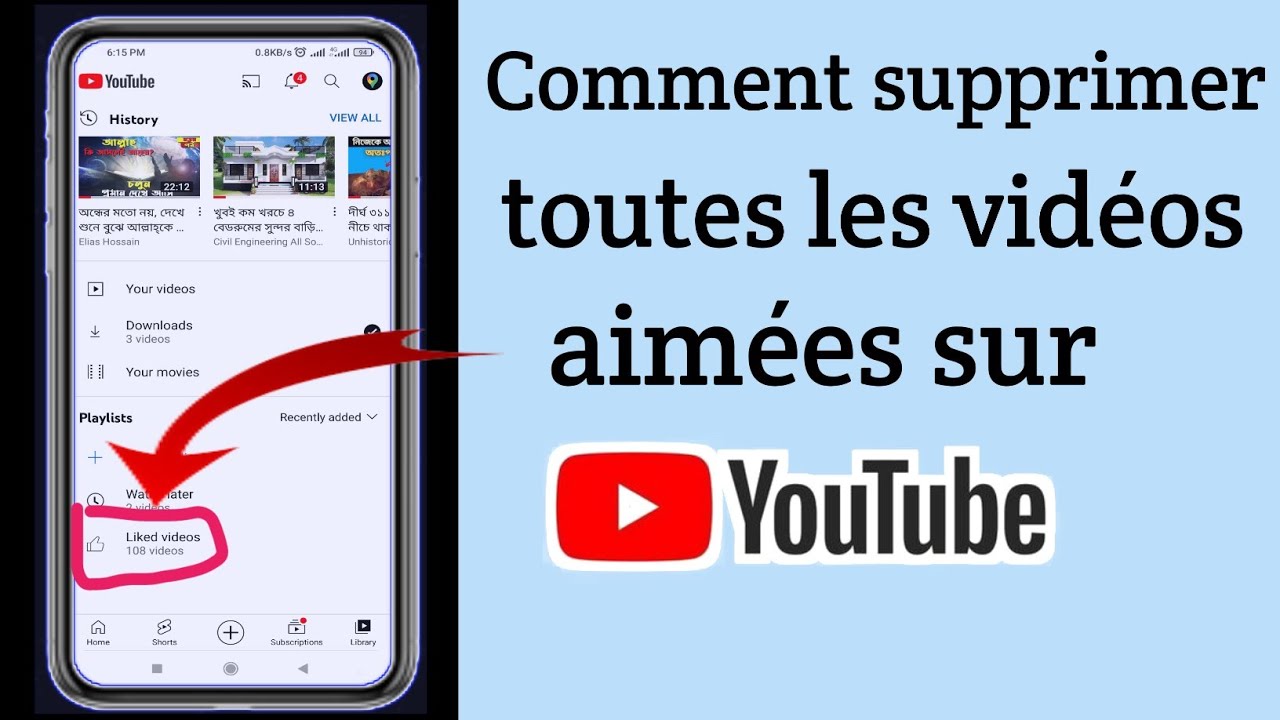 Comment Supprimer Des Vidéos Aimées Sur YouTube (2022) - YouTube