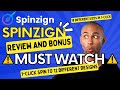 SpinZign Review 👉 Demo And 🎁 Best Bonuses 🎁 For👉 [SpinZign Review]👇