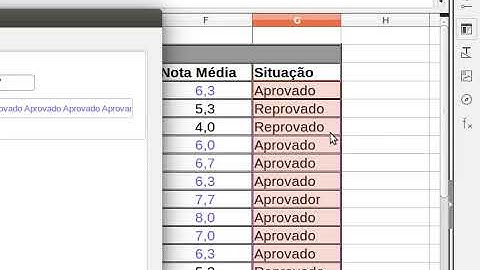 Formatação Condicional no LibreOffice Calc - Palavra