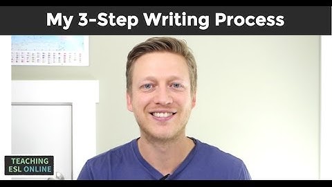 My 3-Step Writing Process: Blogging for Online Teachers