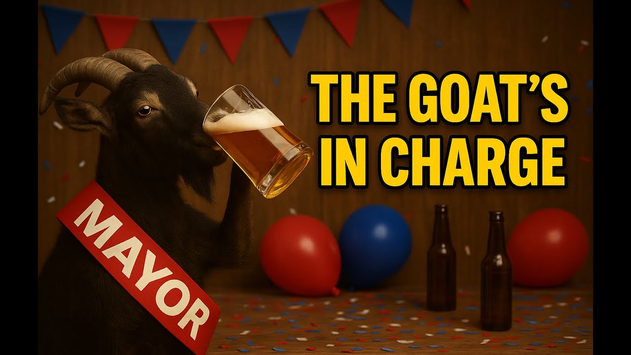 How This Goat Got Elected—Over a Beer!
