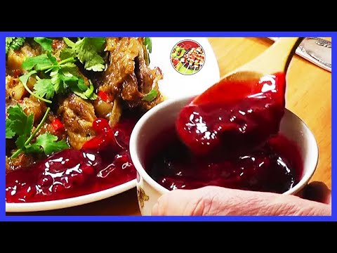 Брусничный соус из замороженной или свежей ягоды | К мясу идеально!