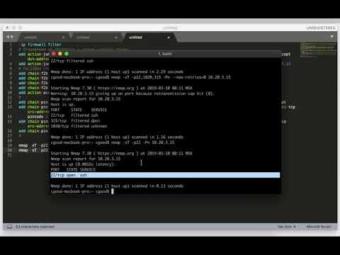 Mikrotik port knocking