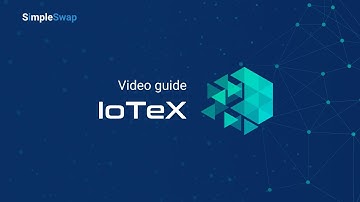 How to buy IoTeX on SimpleSwap | Exchange Genesis Vision to IoTeX
