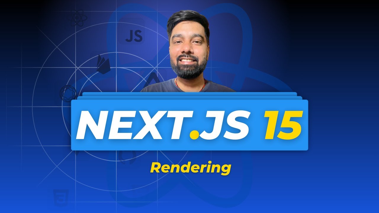 Nextjs 15 Tutorial Hindi 46 Rendering - YouTube