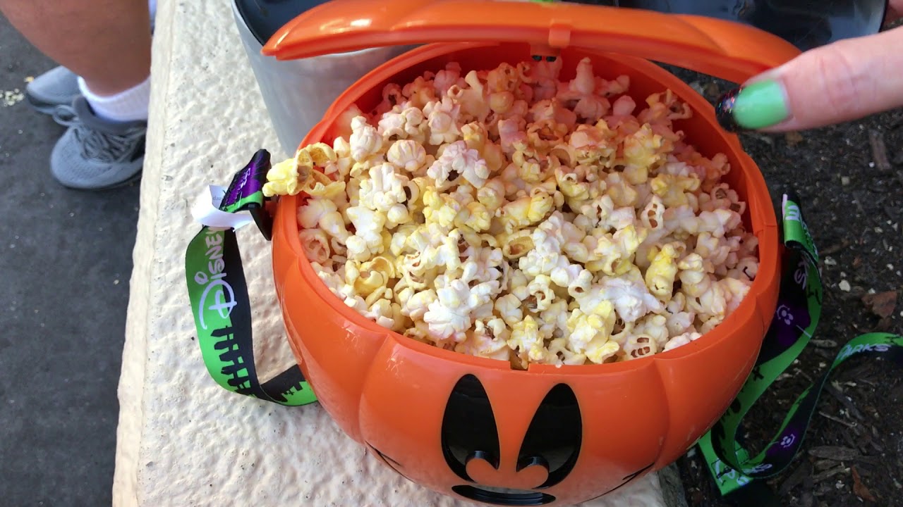 Walt Disney World Hollywood Studios Halloween Popcorn Bucket YouTube