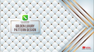 Create Golden Luxury Pattern Design In CorelDraw | CorelDraw Tutorial