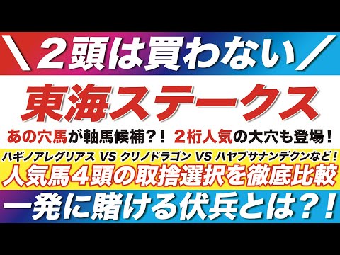 東海ステークス 2023【予想】ハギノアレグリアス VS クリノドラゴン VS ハヤブサナンデクンなど！上位人気馬を徹底比較！一発に賭ける伏兵とは？！