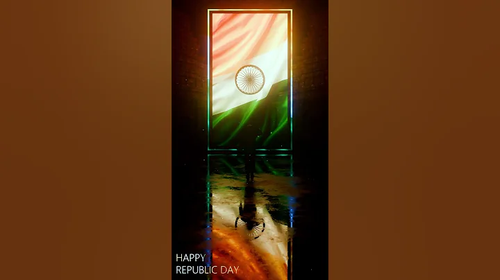 Happy Republic Day #3d #republicdayindia #republicday #india #blender #animation #bharat #indian
