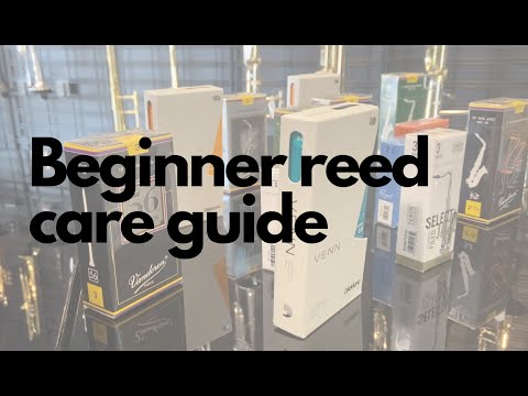 Clarinet/Saxophone Reed Care