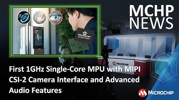 First 1GHz Single-Core MPU with MIPI CSI-2 Camera Interface and Advanced Audio Features