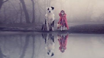 Best Friend Photoshop Manipulation Tutorial Water Reflection rafy A