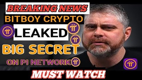 PI NETWORK NEW UPDATE: Bitboy Revealed Big Secret on Pi Network Founder Also Predicts Mainnet #pi