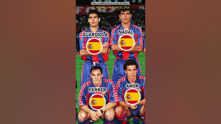 1994 Champions League Final | AC Milan vs Barcelona