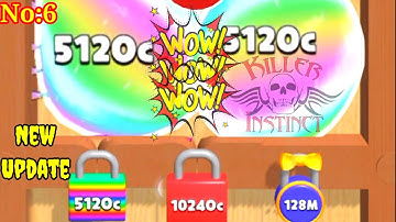 Blob Merge 3D | Unlock big blob mix 2048 ball in blob merge 3d video game (android iOS) new update#6