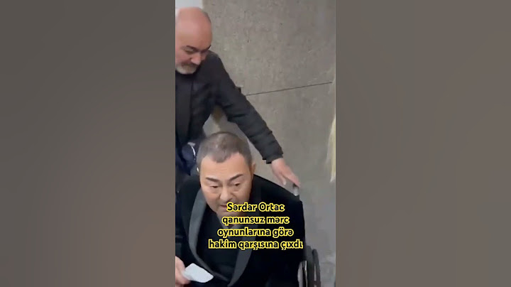 Sərdar Ortac qanunsuz mərc oynunlarına görə hakim qarşısına çıxdı