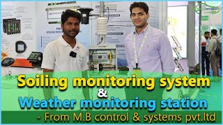 Soiling Monitoring System & weather Monitoring Station | M.B Control & systems Pvt.Ltd | PAVAN KUMAR