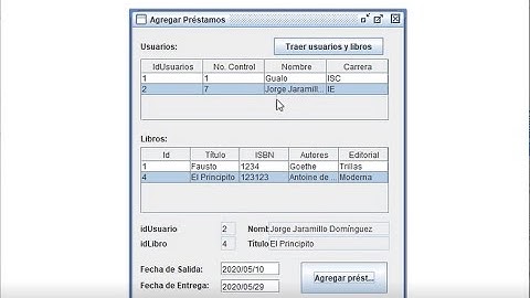 Aplicación de escritorio en Java para operar una base de datos MySQL, mediante JDBC, vídeo 4