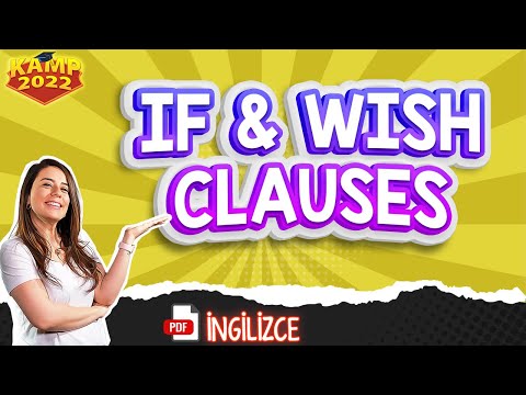 If & Wish Clauses | İngilizce #Kamp2022 #ydt2022ING10