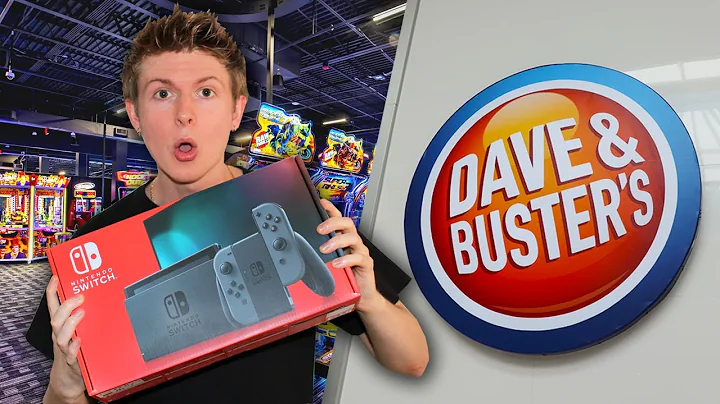 I Won a Nintendo Switch at Dave & Busters Arcade!!