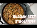 Russian Beef Stroganoff Recipe With The Whatever Pan Best Cookware Russian Beef Stroganoff Recipe With The Whatever Pan Best Cookware