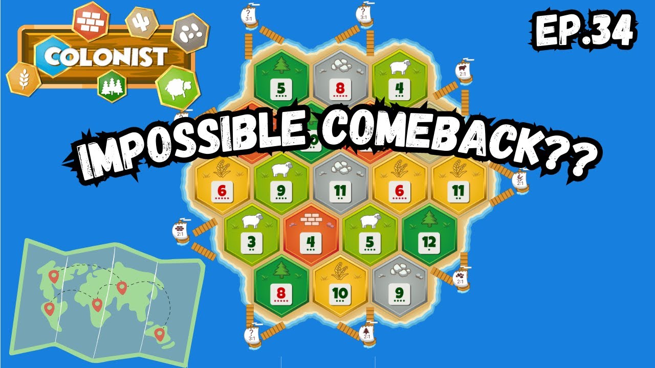 CATAN TRAVEL SERIES BEGINS Road to Rank 1 Catan S2 E14 YouTube