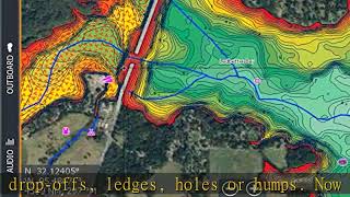 C-MAP Reveal Lake Charts for Marine GPS Navigation with Shaded Relief, Hi-Res Bathymetry, Vectors,