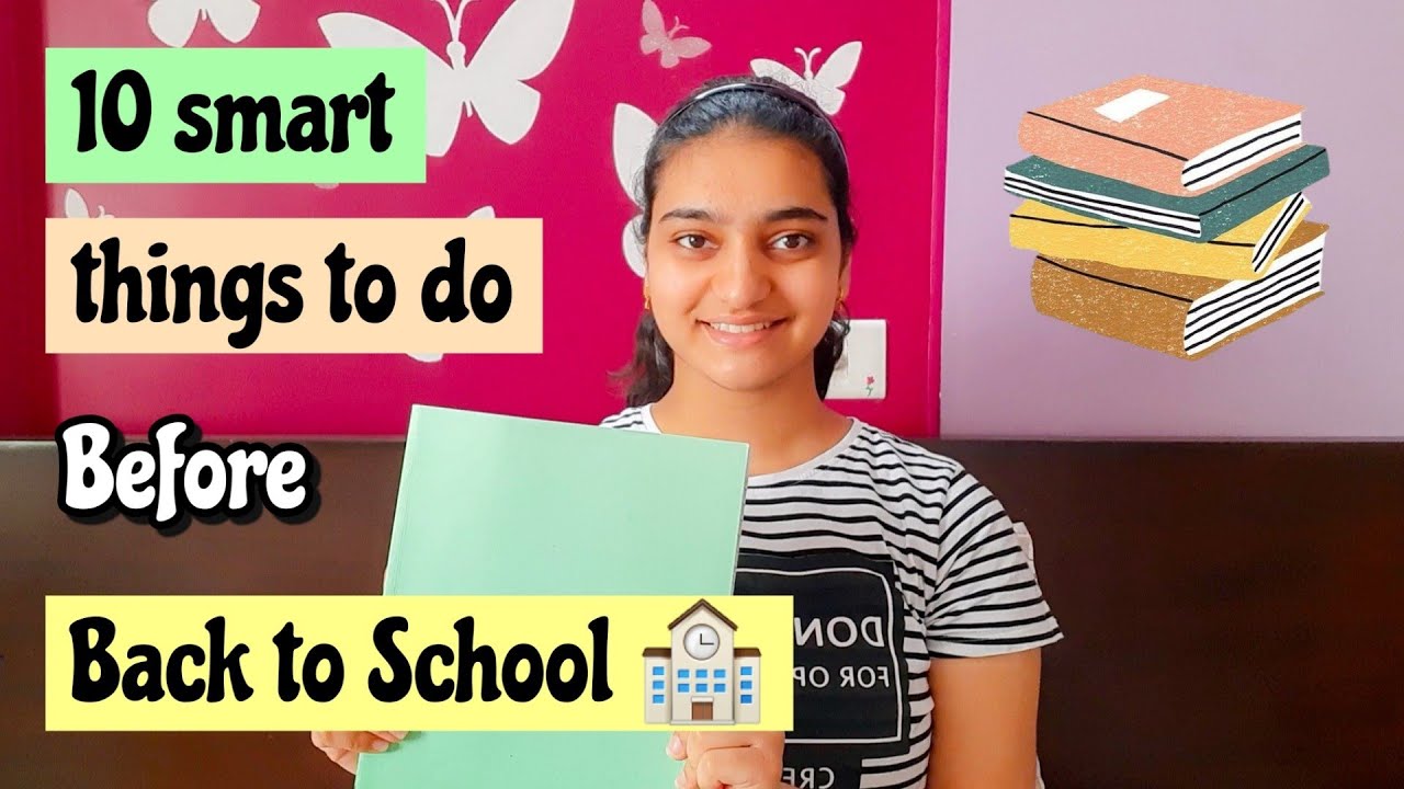 10 Smart things to do before Back to School 📚 | Back to School Hacks ...