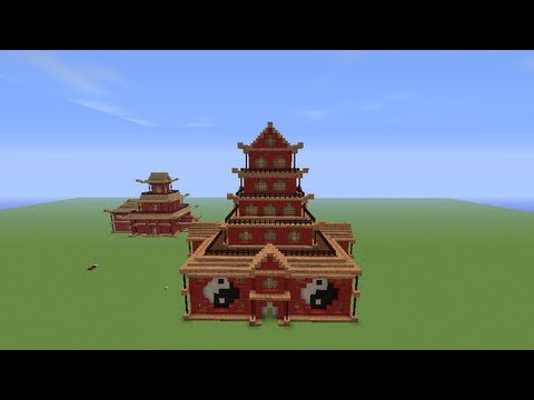 plan maison japonaise minecraft