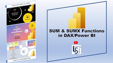 SUM and SUMX Functions in Power BI | SUM and SUMX Functions in DAX |