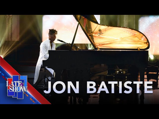 “Butterfly” - Jon Batiste (LIVE on The Late Show) class=