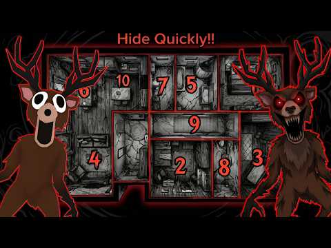 Playing hide and seek with 99 NIGHTS IN THE FOREST Don’t get killed by granny 2