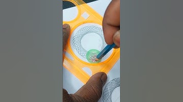 Spirograph Drawing Technique Part - 5 #spirograph #ddfactor
