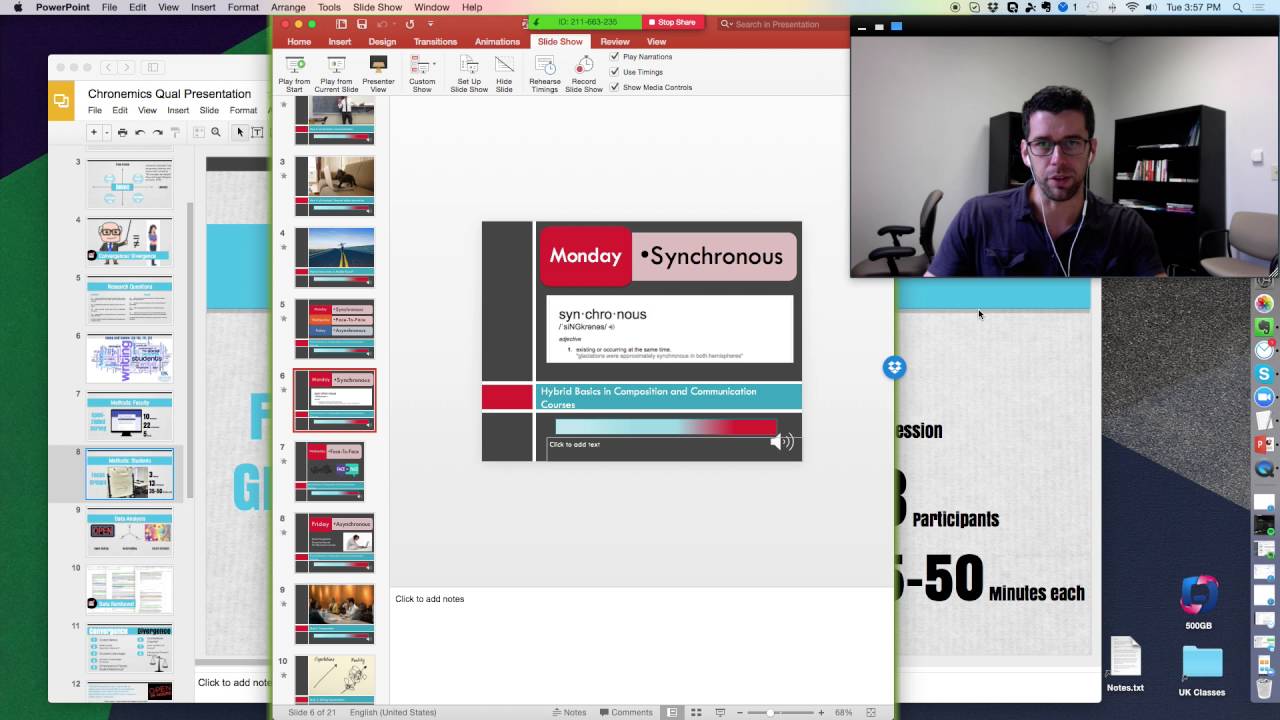 how to give a presentation via zoom