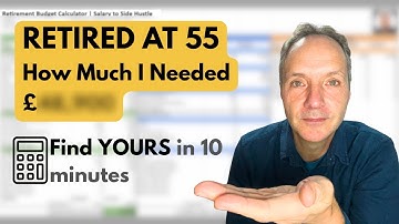 What It Costs Me to Retire at 55 (And How You Can Find Yours)