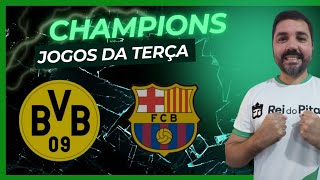 Dicas da Champions league no Rei do Pitaco - Jogos da Terça CH C H