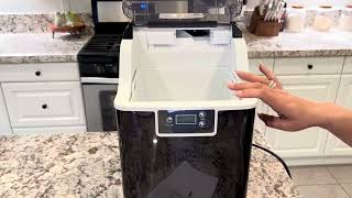Kismile Nugget Ice Makers Countertop, 45lbs Day Pebble Ice Maker Machine Review by Tech-Reviewer 48 views 1 month ago 2 minutes, 5 seconds