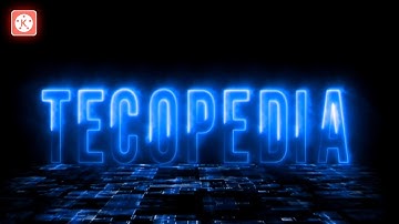 KineMaster Tutorial- Electric Neon Text Intro Animation || TechoPedia