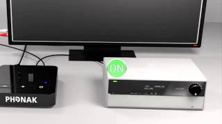 Phonak Inspiro audioHub - How to change the volume of inspiro audioHub