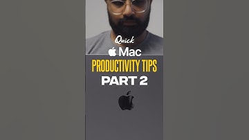 Quick Mac Productivity Tips | Part 2 #tech #mac #apple #macbook