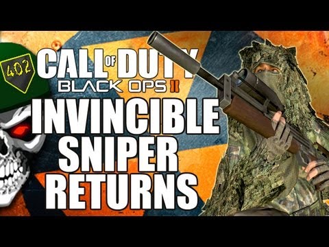 Call Of Duty: Black Ops 2 – The Invincible Sniper Returns (COD BO2 Sniping Gameplay)