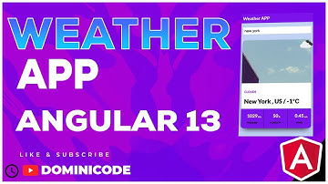 Haciendo una aplicación del tiempo ☁️ con #Angular 13 🅰️
