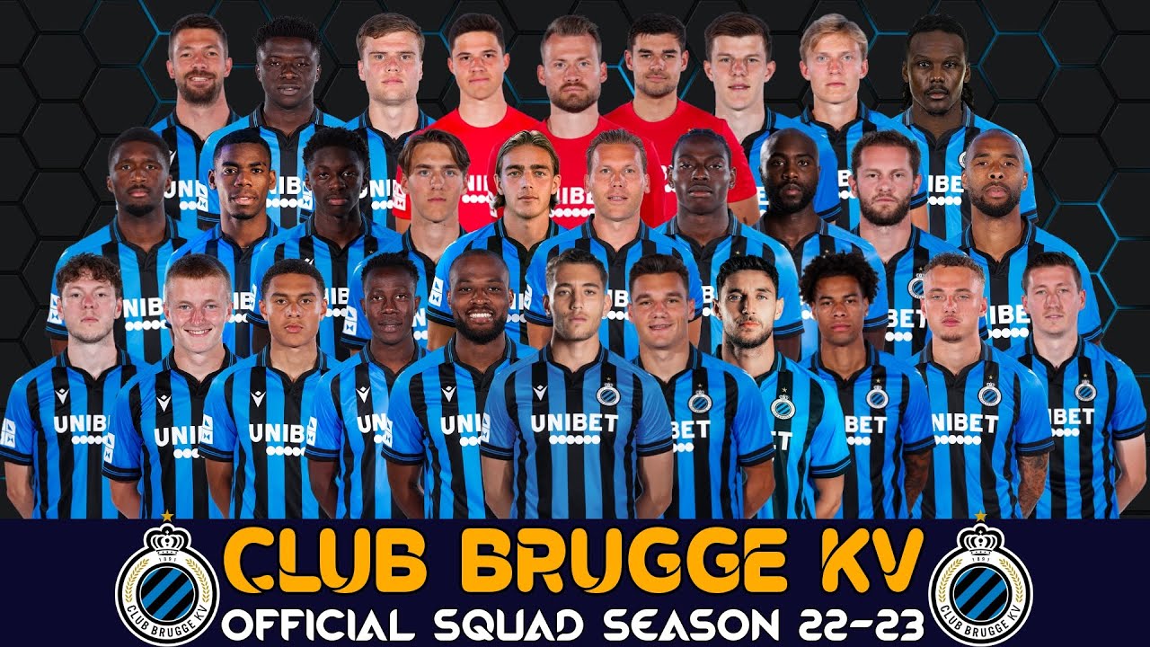 Club Brugge KV Official Squad 2022/23 + New Player's  Jupiler Pro League(Belgium)  Season 2022-23 