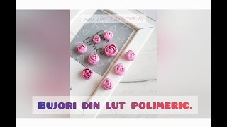 Bujori Din Lut Polimeric. Polymer Clay. Pions With Minimum Instruments. Diy Tutorial