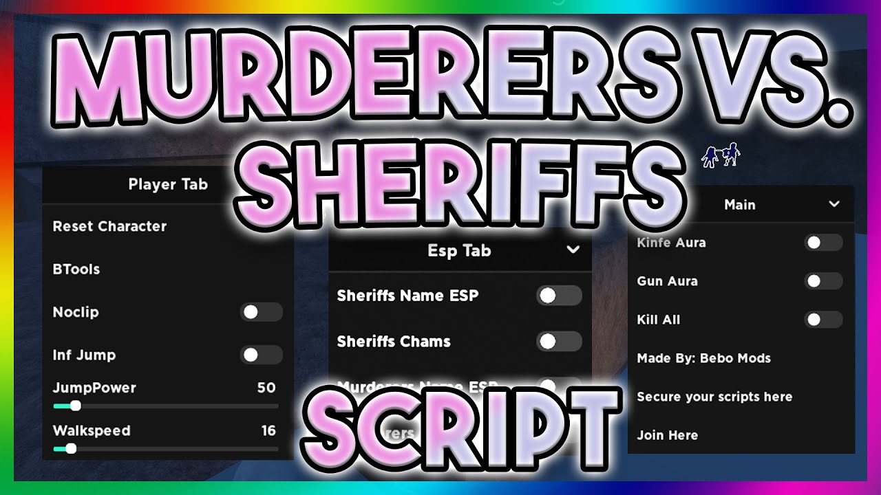 Murder vs sheriff script
