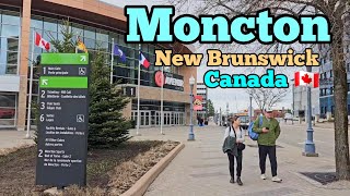 Moncton New Brunswick Canada 🇨🇦 2024 | Moncton downtown walking tour #canada #newbrunswick #moncton