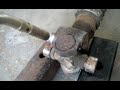 easily remove universal joints with out a vise or press