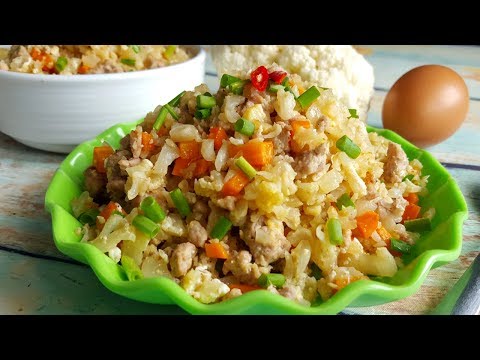 Cách Làm Cơm Rang Keto Cho Người Giảm Cân | Góc Bếp Nhỏ