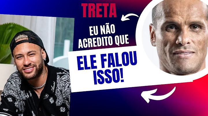 Declaração polêmica de Neymar sobre Rivaldo é assunto no Esporte Record react